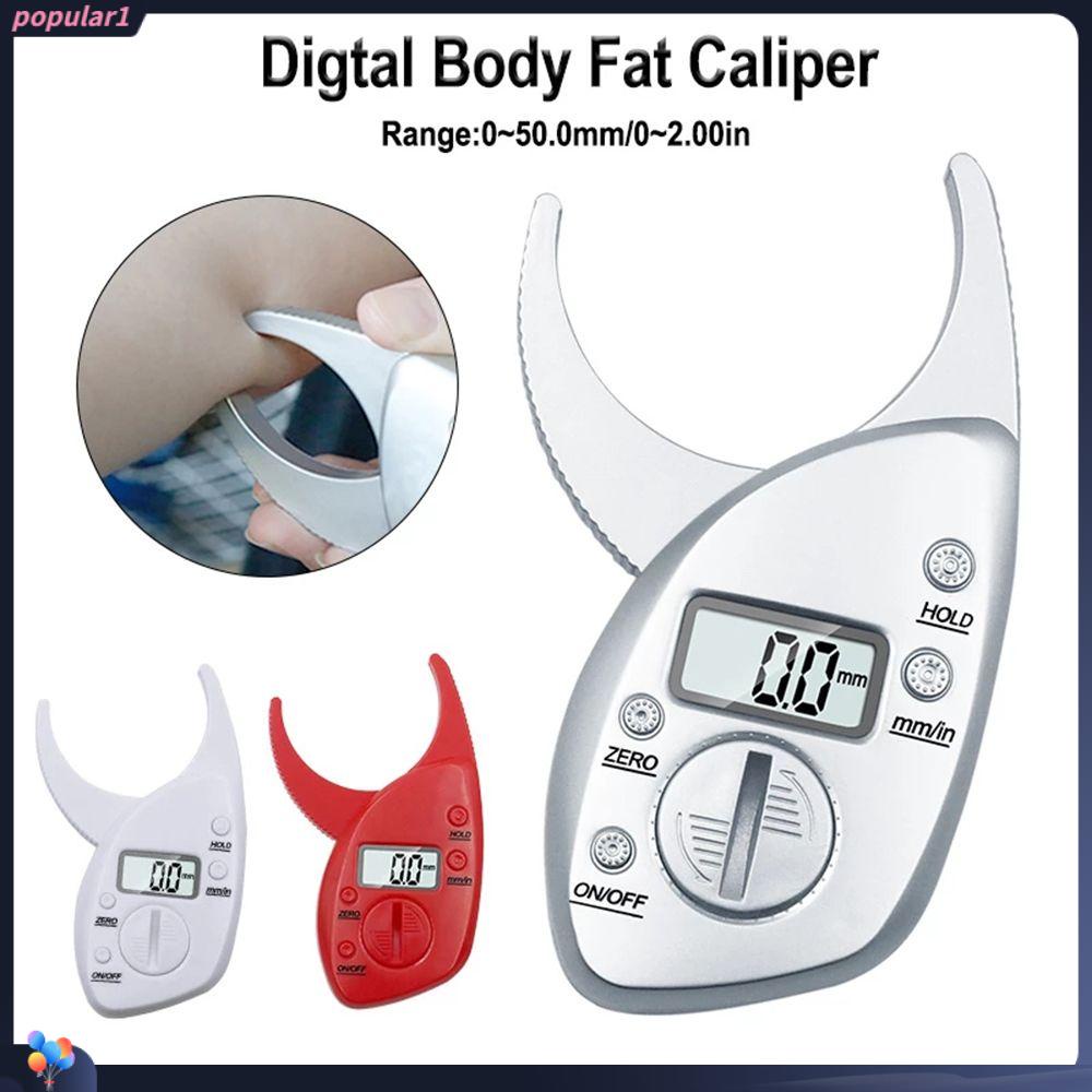 Populer Jangka Sorong Lemak Tubuh Pengukur Lemak Elektronik Fold Analyzer Measurement Monitor Analyzer Skinfold Caliper