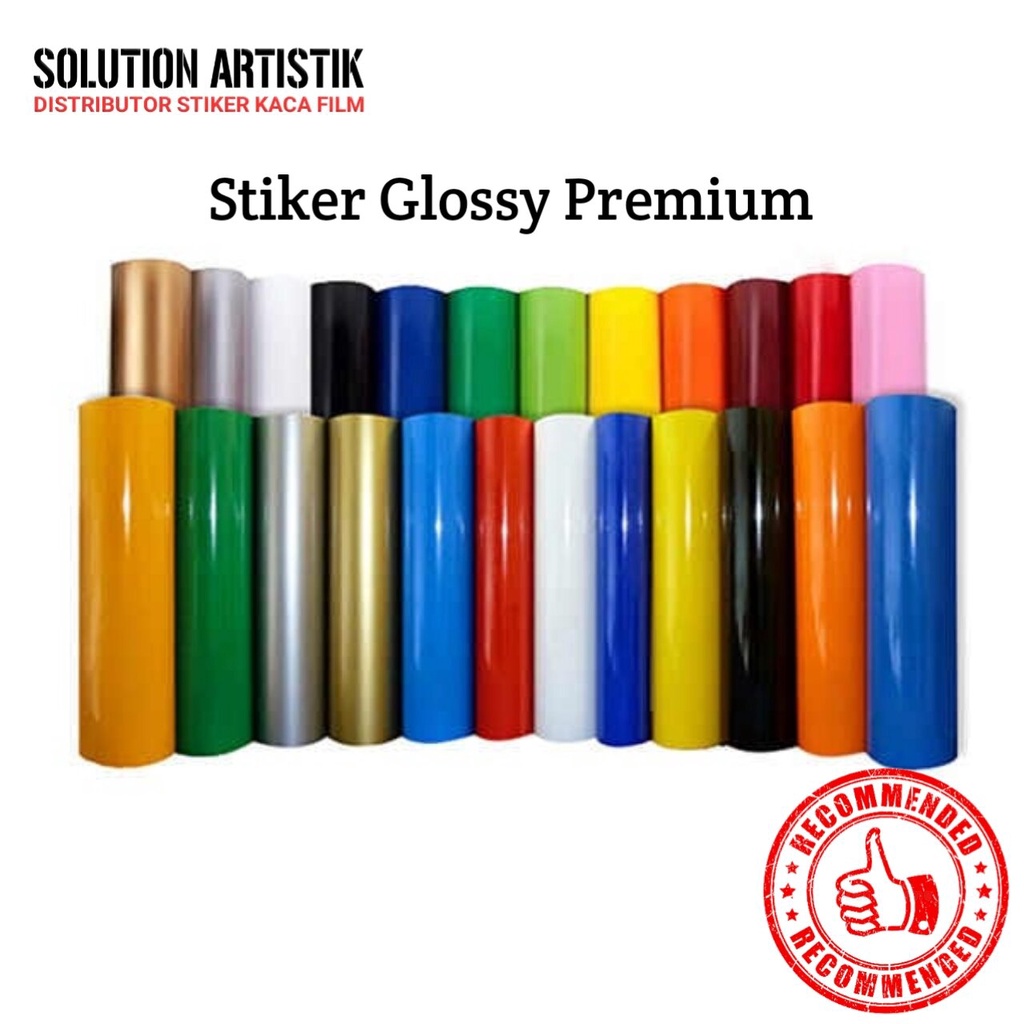 Stiker Scotlite Glossy Lebar 45cm KUMPLIT WRNA  SKOTLET MOTOR MOBIL KEKINIAN VARIASI