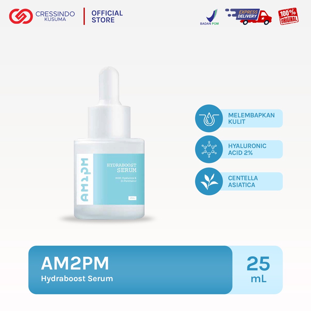 AM2PM Hydrating Serum 25ml Hyaluronic Acid