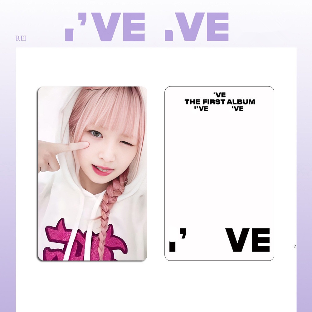 10pcs /set IVE Album I'VE Photocards Lomo Kartu Kpop Postcards Collection