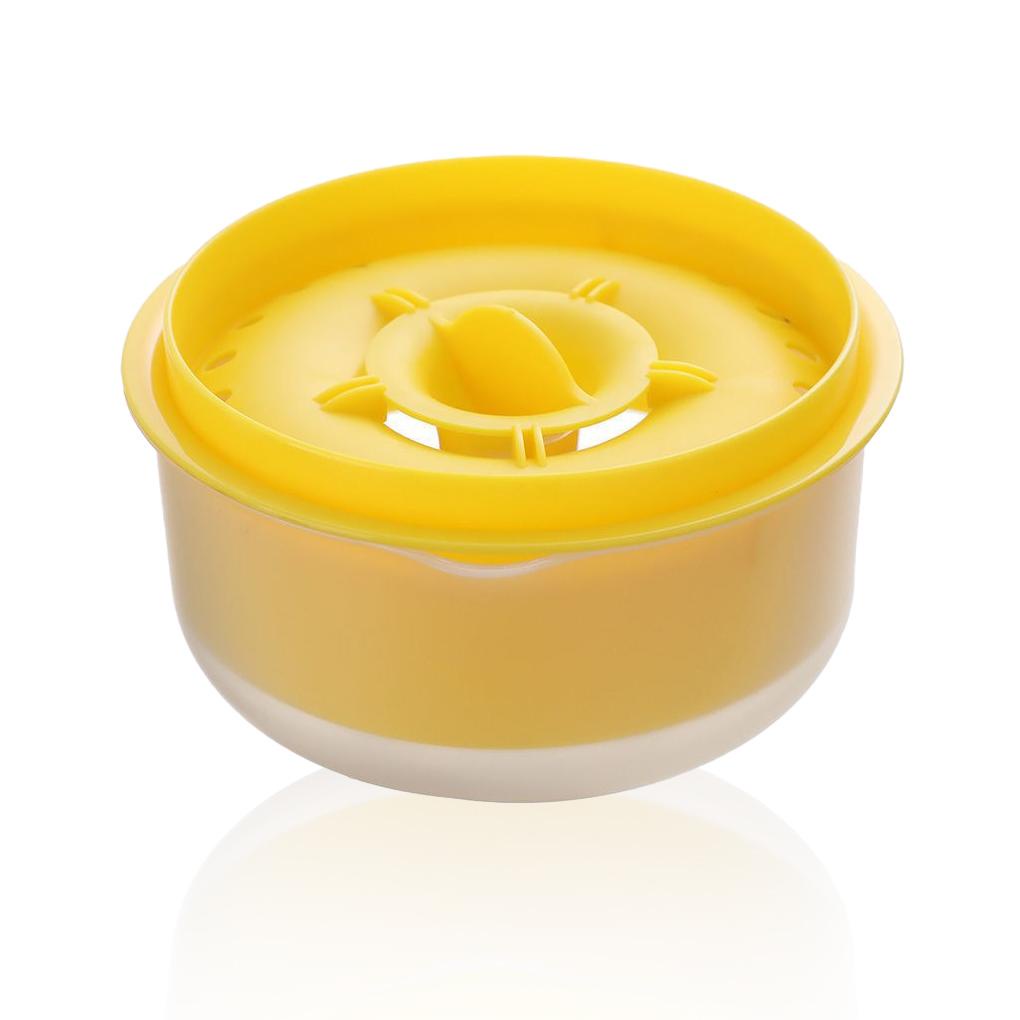 Pemisah Telur Kapasitas Besar Saringan Telur Putih Kuning PP Profesional Sekat Baking Wadah Pemisahan Dapur Rumah Tangga