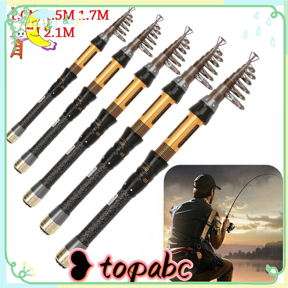 TOP Joran Pancing Teleskopik Portable Ultralight Adjustable Carp Feeder