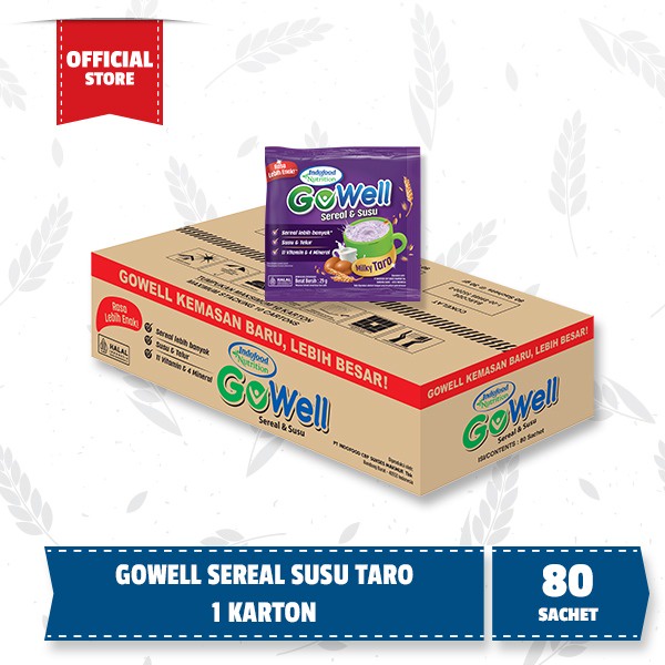 

Gowell Sereal Susu RENCENG CARTON