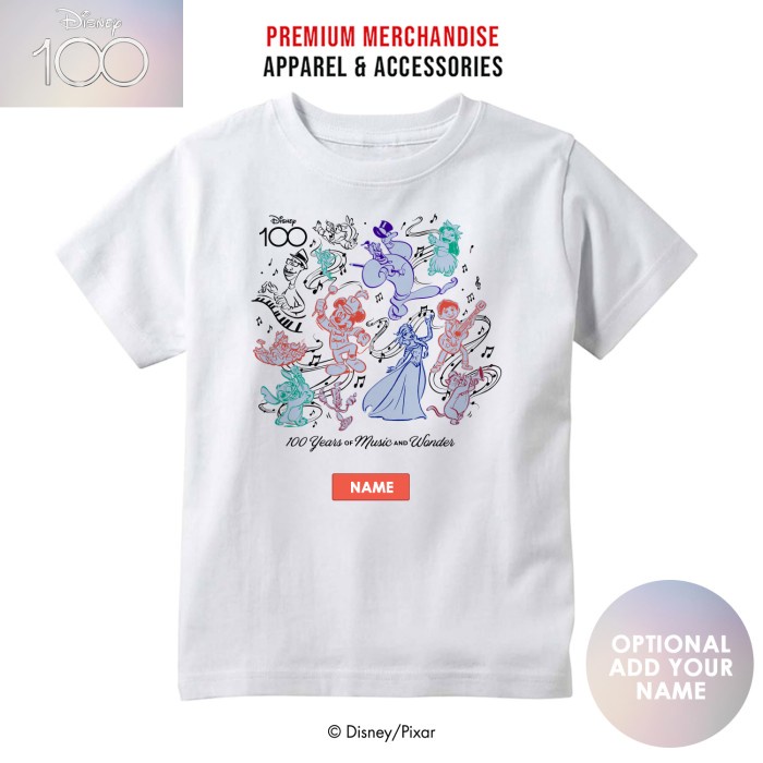 Disney Kids Tshirt / Kaos Anak Disney 100 D1007