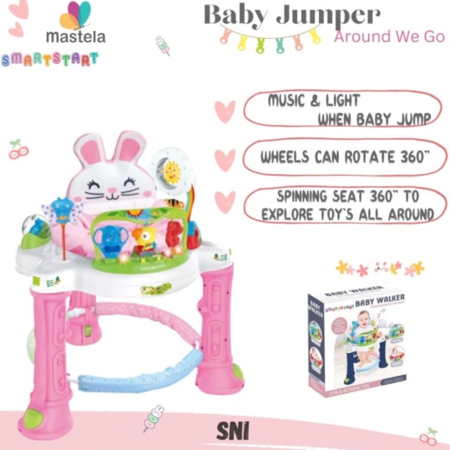 Mastela - Baby Jumper Around We Go and Baby Walker