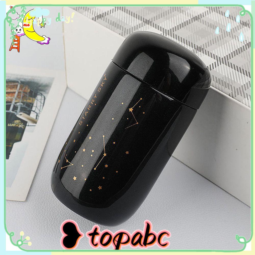 TOP Mug Kopi 200ml Couple Starry Sky Botol Air Anti Bocor