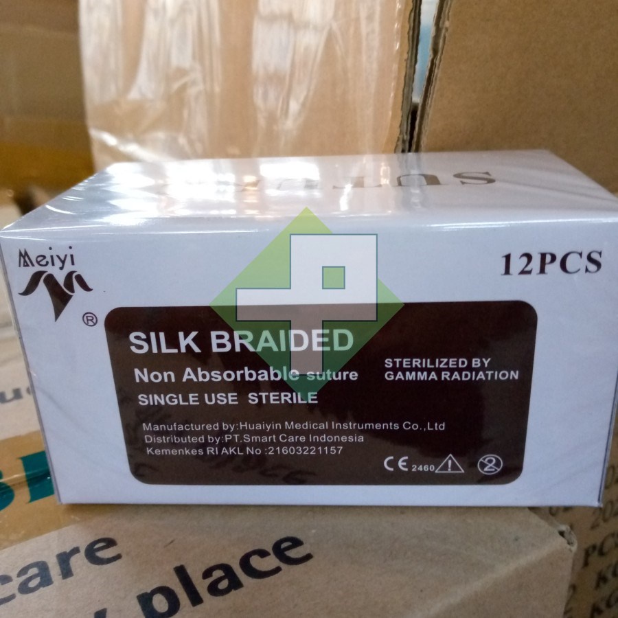 Silk Braided Smartcare + Needle / Benang Jahit Silk Braided Box