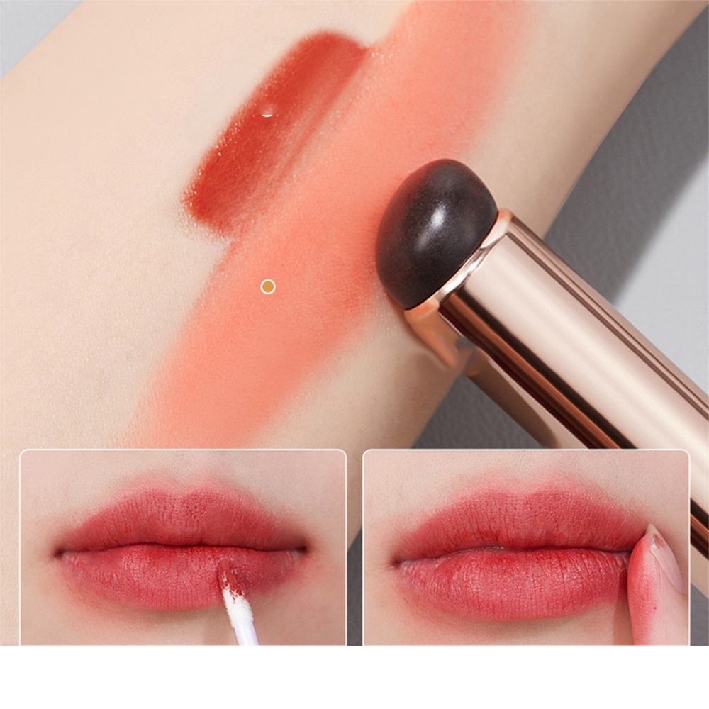 Kuas Concealer Brush Concealer Kepala Bulat Silikon Lembut Portabel Mudah Noda Alat Makeup Kecantikan