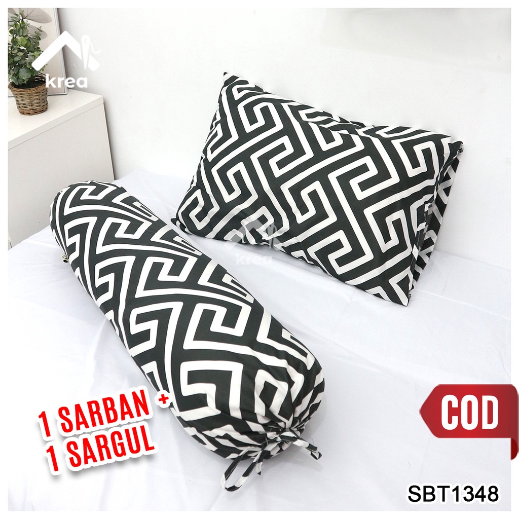 SARUNG BANTAL GULING MOTIF BAHAN KATUN