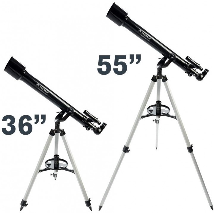 53 CELESTRON PowerSeeker 60AZ - Teleskop Bintang dengan Tripod