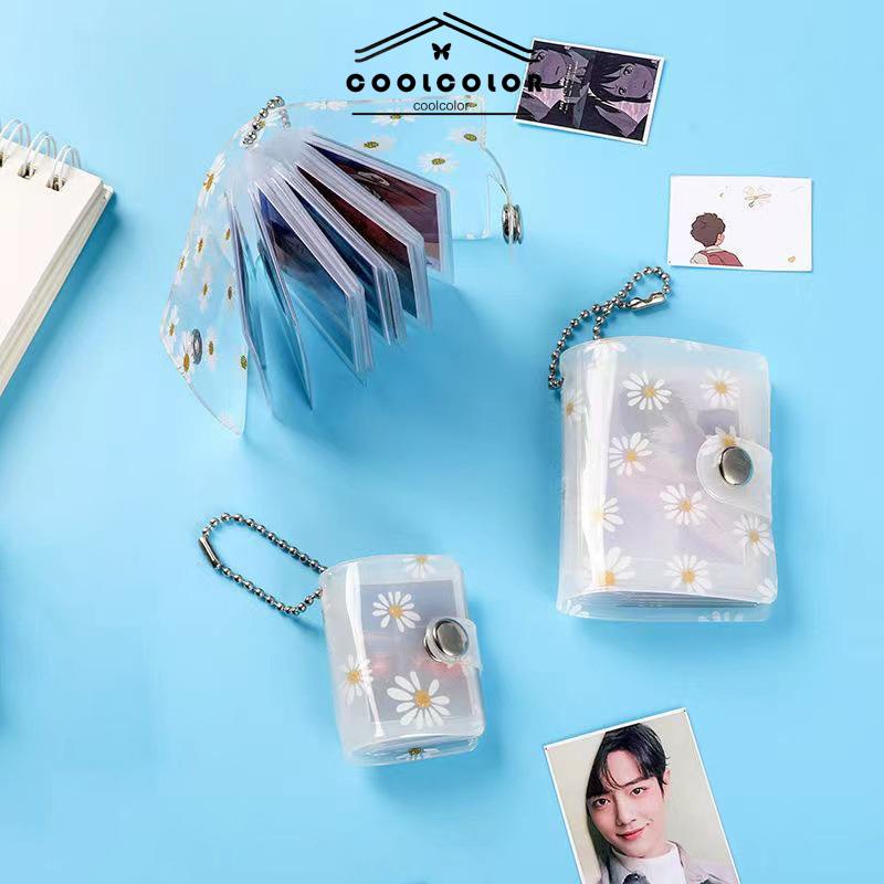 COD❤️Gantungan Kunci Foto Daisy Album Foto Mini 1 & 2 Inch Untuk Dekorasi- cl