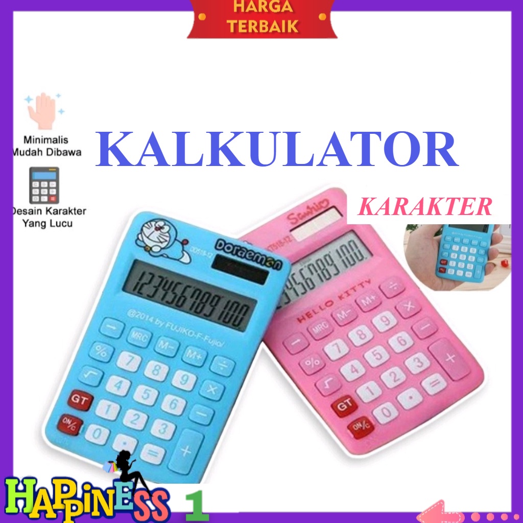 

(100gr) ALAT HITUNG KALKULATOR DIGITAL MINI KARAKTER lucu