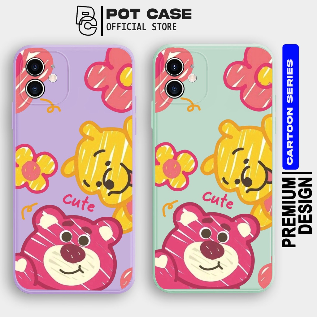 Case Lotso and Friend PO160 Oppo A5S A74 A57 A16 A16K A76 A17 A12 A3S A17K A53 RENO 5 F1S F11 Softca