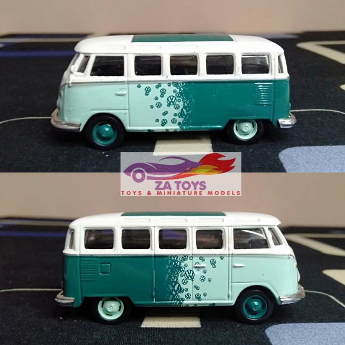 IGS79 Diecast Greenlight Volkswagen VW T1 Type II Green Machine Loose 1:64