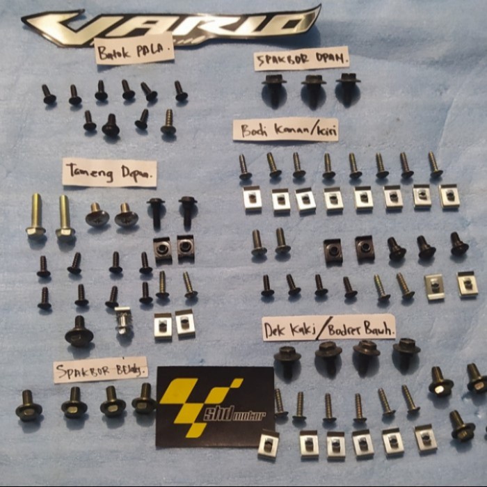 Baud Full Set Full Body Bodi Honda Vario Lama Karbu 110