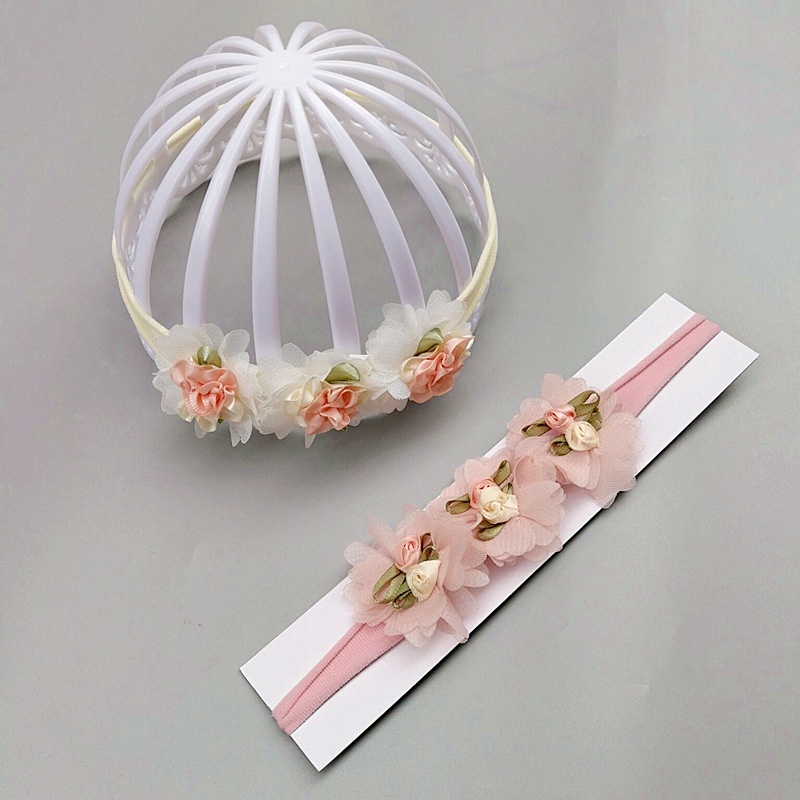 (pimenova) Bandana Nylon USA Bandana Bayi Nilon Elastis Baby Headband Import