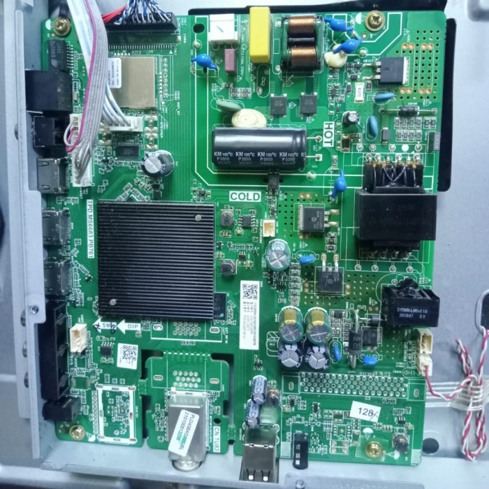 MB MAINBOARD MOTHERBOARD MESIN TV POLYTRON 43BAG9953 PLD43BAG9953