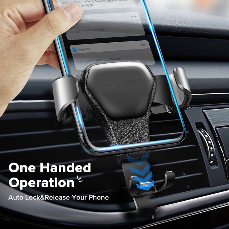 Car Holder Air Vent Holder HP Ventilasi Ac Mobil / Smartphone Vent Car Mount Holder