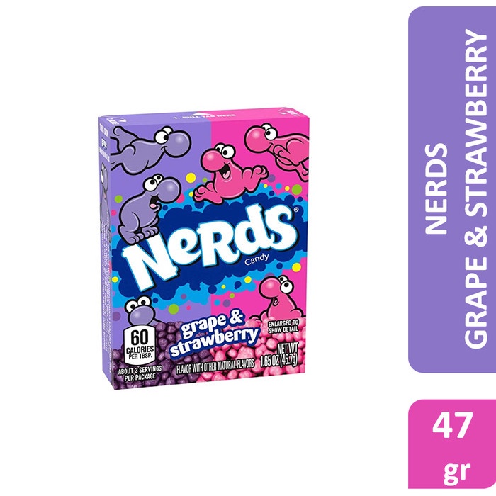 

Nerds Gotta-Have Grape Seriously Strawberry 46.7gr