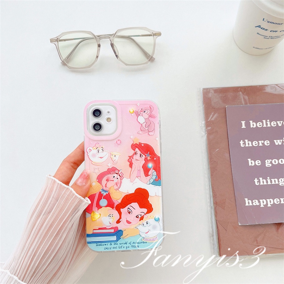 Redmi 12C 10C 10A 10 9 9A 9C 9T Note 12 11 Pro+ 11s 11 10s 10 9s 9 8 Pro Xiaomi Poco X4Pro X3 Pro X3NFC M3 M4 F3 Mi 11 Lite 10T Pro Beautiful Princess Phone Case TPU Soft Cover