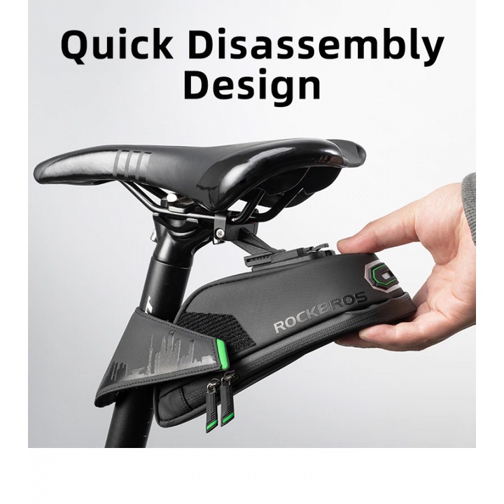 B13 ROCKBROS C27 Bike Saddle Bag - Tas Sadel Sepeda Lipat SMALL Size