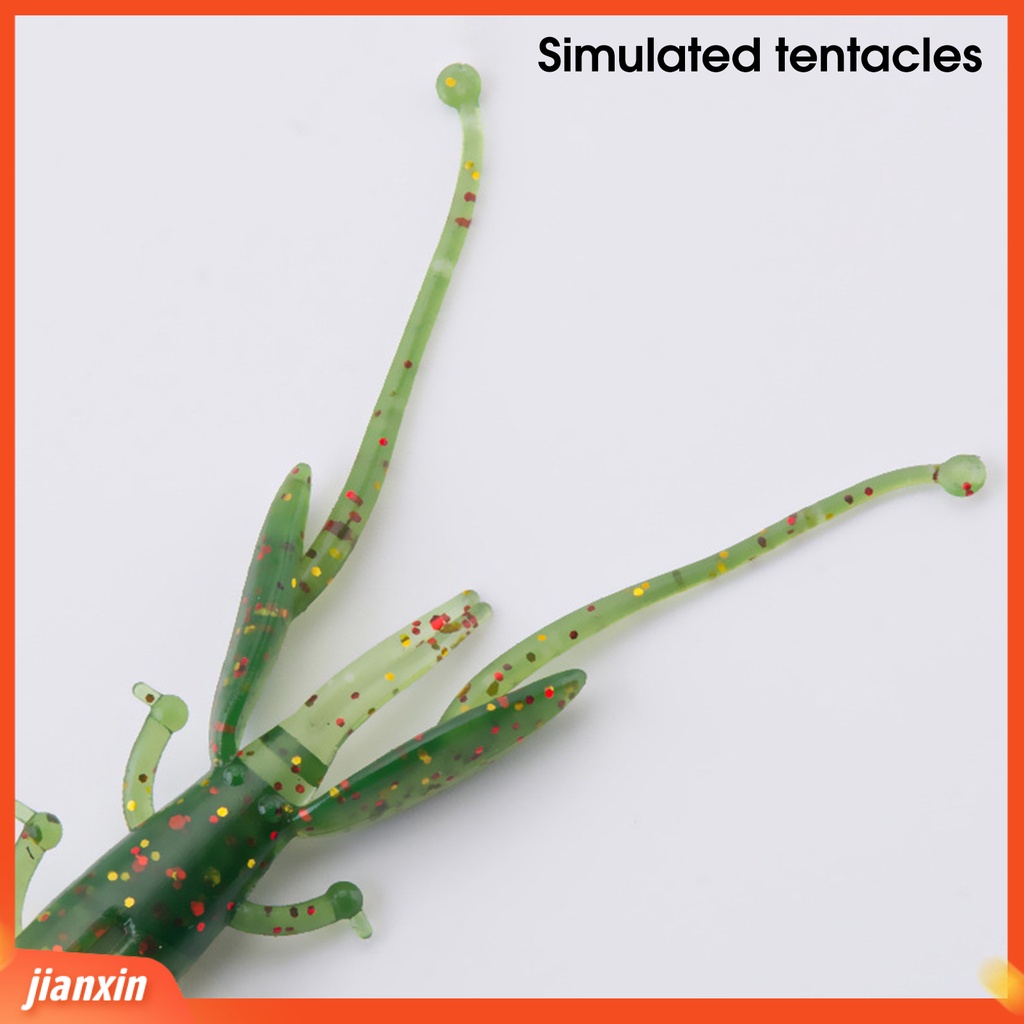 (In Stock) 20 Pcs Umpan Udang Lembut Simulasi Menarik Lure 8cm /1.8g Memancing Umpan Mengapung Jig Wobbler Alat Pancing