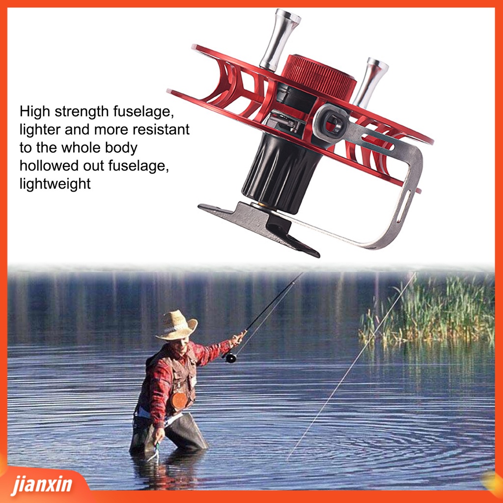 (In Stock) Reel Pancing Portable Multifungsi All-metal Spinning Wind Wheel Untuk Memancing