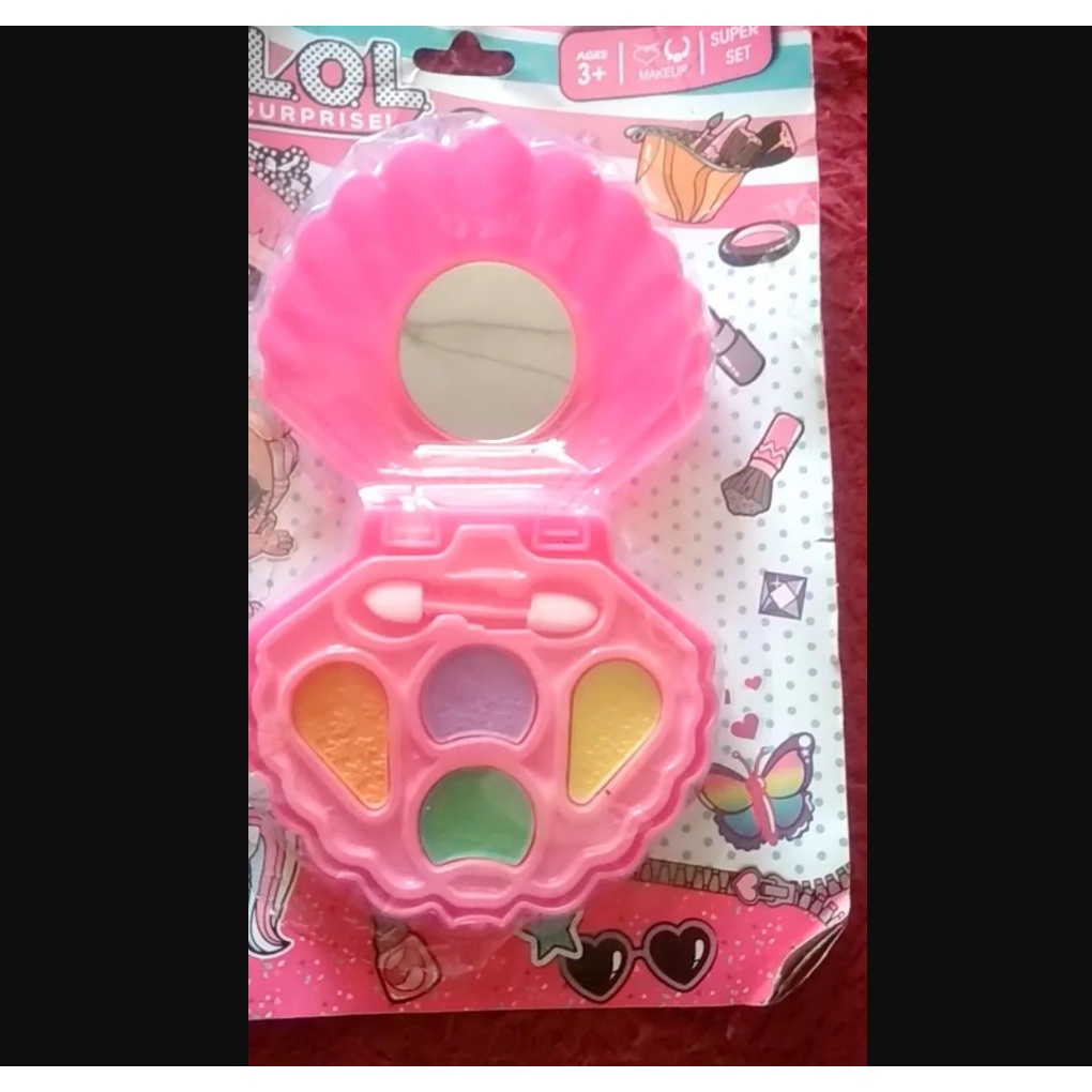 MAINAN ANAK PEREMPUAN MAKEUP KERANG LOL MAINAN MAKE UP KERANG MAKE UP DONAT DONUT SNI HD-118 NEW