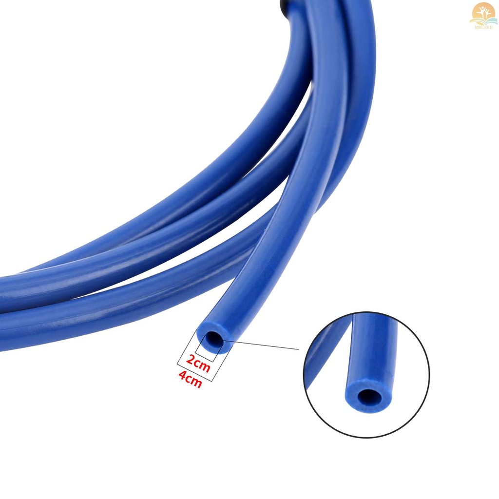 In Stock 3D Printer Kit PTFE Tubing Selang Pipa 40cm Untuk Filamen 1.75mm Dengan PTFE Tube Cutter 2pcs PC4-M6 Fitting Pneumatic 2pcs PC4-M10 Fitting Pneumatic Biru