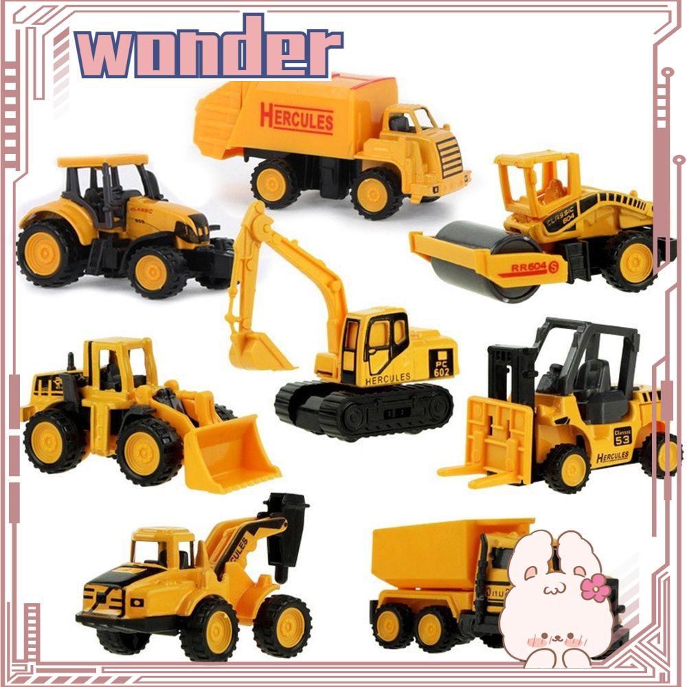 WONDER Mainan Konstruksi Hobi Natal Model Truk Diecast Klasik