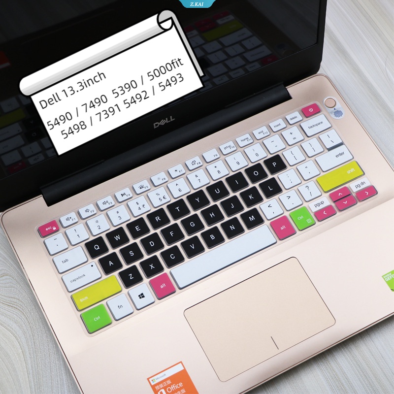 Film Pelindung Keyboard Komputer Full Coverage Bahan Silikon Untuk Film Keyboard Dell 13.3inch Komputer [ZK].