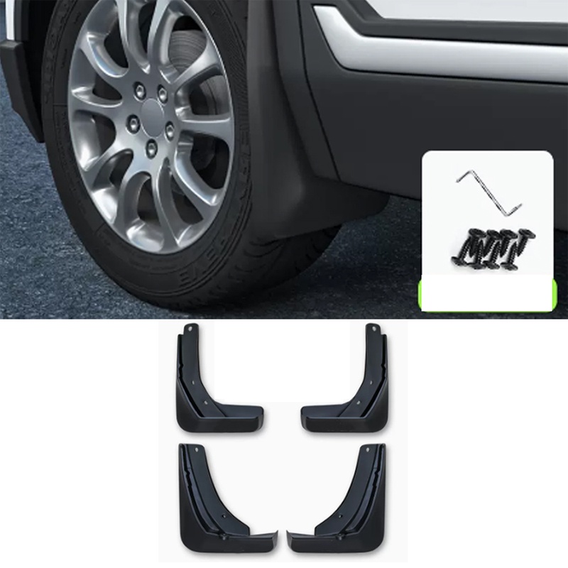 Mudguards Mobil Cocok Untuk Mitsubishi Outlander PHEV GM GN ZM 2022 2023 2024 Mudflap Fender Mud Flaps Guard Splash Aksesoris Mobil