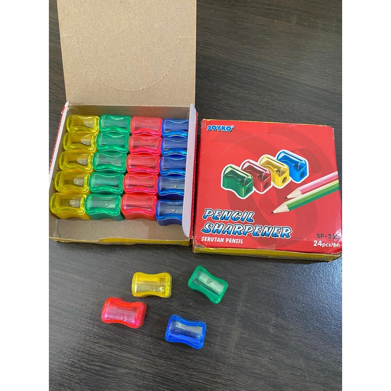 

INDOLAPAK (SP01) Serutan Joyko SP-362 / rautan pensil / Sharpener sekolah