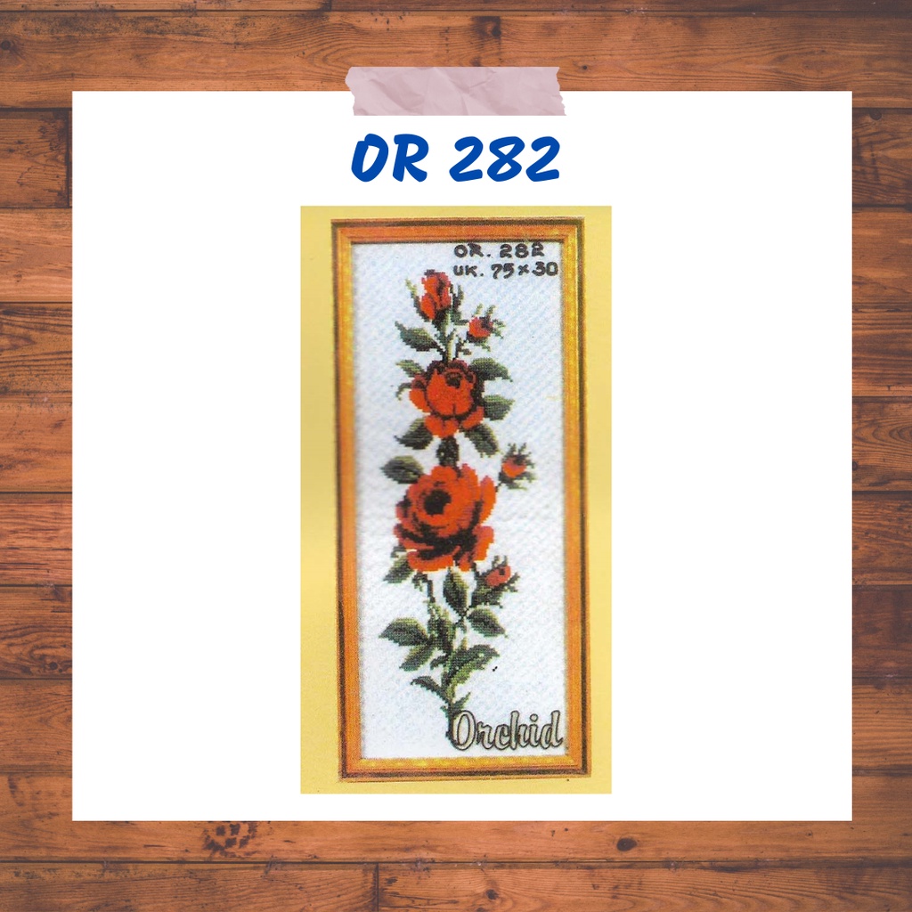 Kristik Kit Orchid OR 282 Bunga DIY