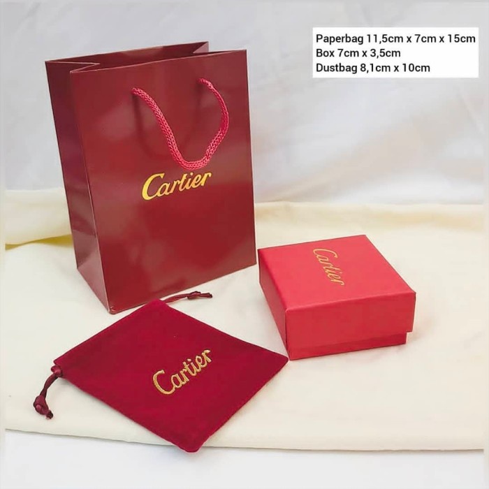 

Box set paperbag dustbags branded Hermes canel bungkus kado - dustbag