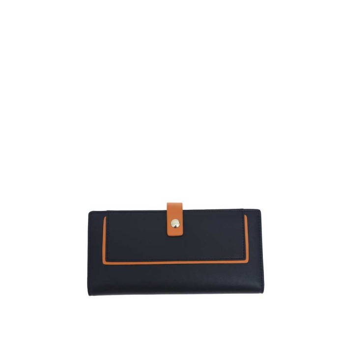 ORIGINAL Dompet Wanita Emsio by Elizabeth – 0733-0664 - Black