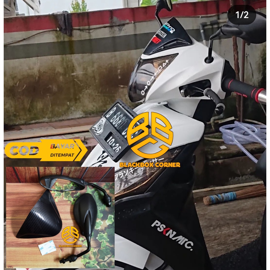 SPION X1 HONDA SPACY PNP VISOR HONDA SPACY