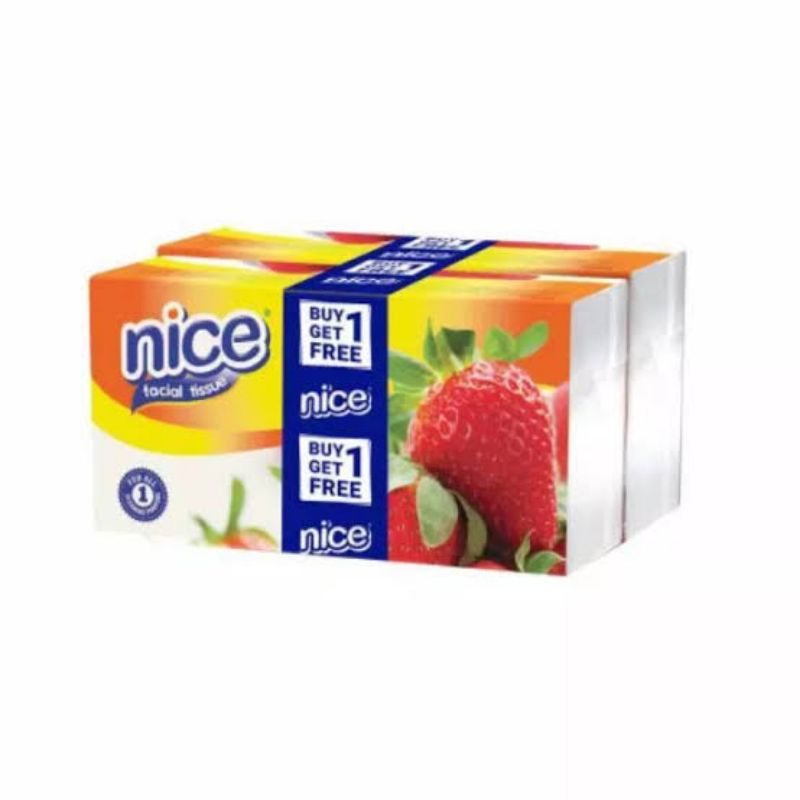 Nice  200 sheet ( 1+1)  Limited facial  acwmart nice buah tisu tissue tissu murah  masker