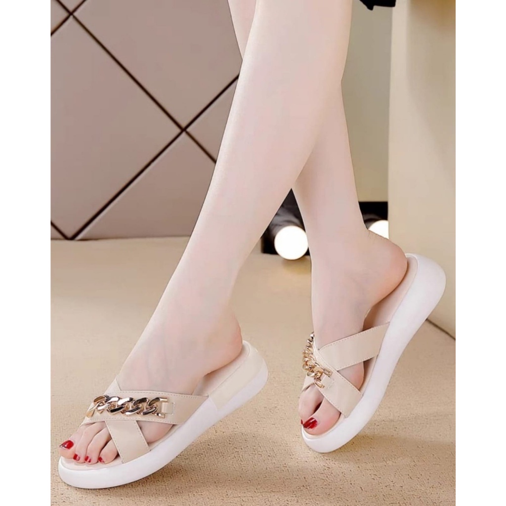 Sandal Flat Wanita Loly Style ID153