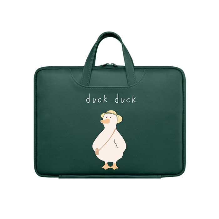 Tas Sleeve Cover Leather Laptop Asus Vivobook Flip 13.3" 14" Cewe Slot - 13 inch