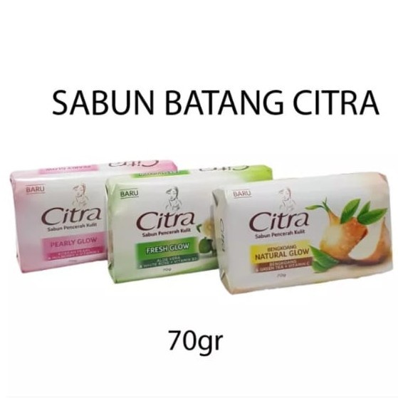 Citra Sabun Batang 70 gram | Citra Sabun Mandi Wangi