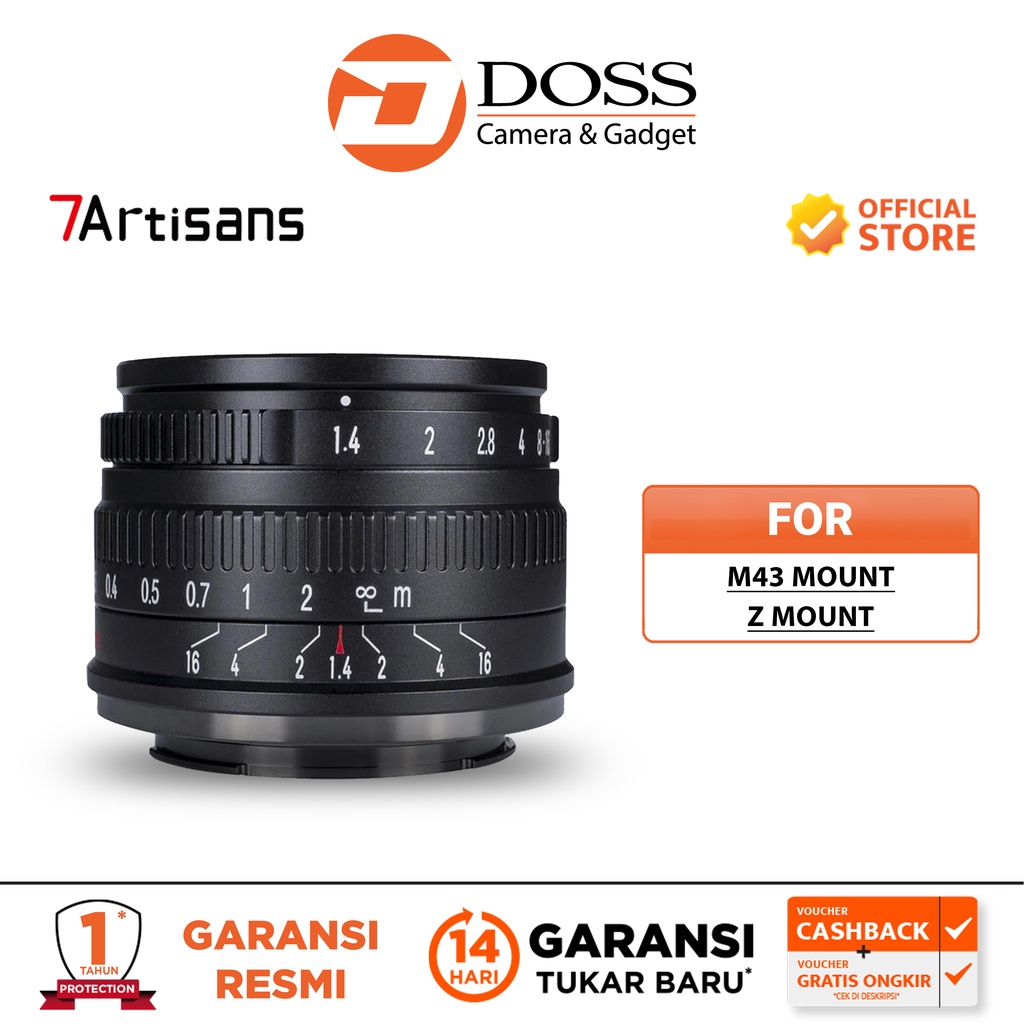 7Artisan Photoelectric 35mm f/1.4 Lens 7Artisans 35mm f1.4
