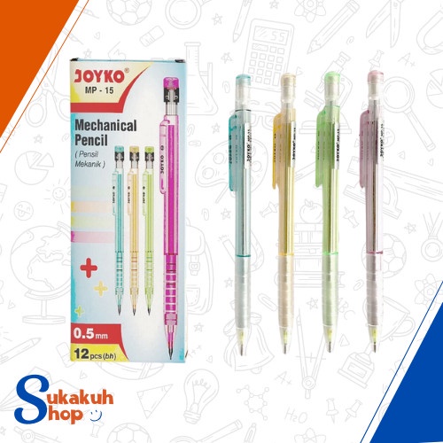 

Pensil Mekanik Joyko MP-15 / 0.5 mm