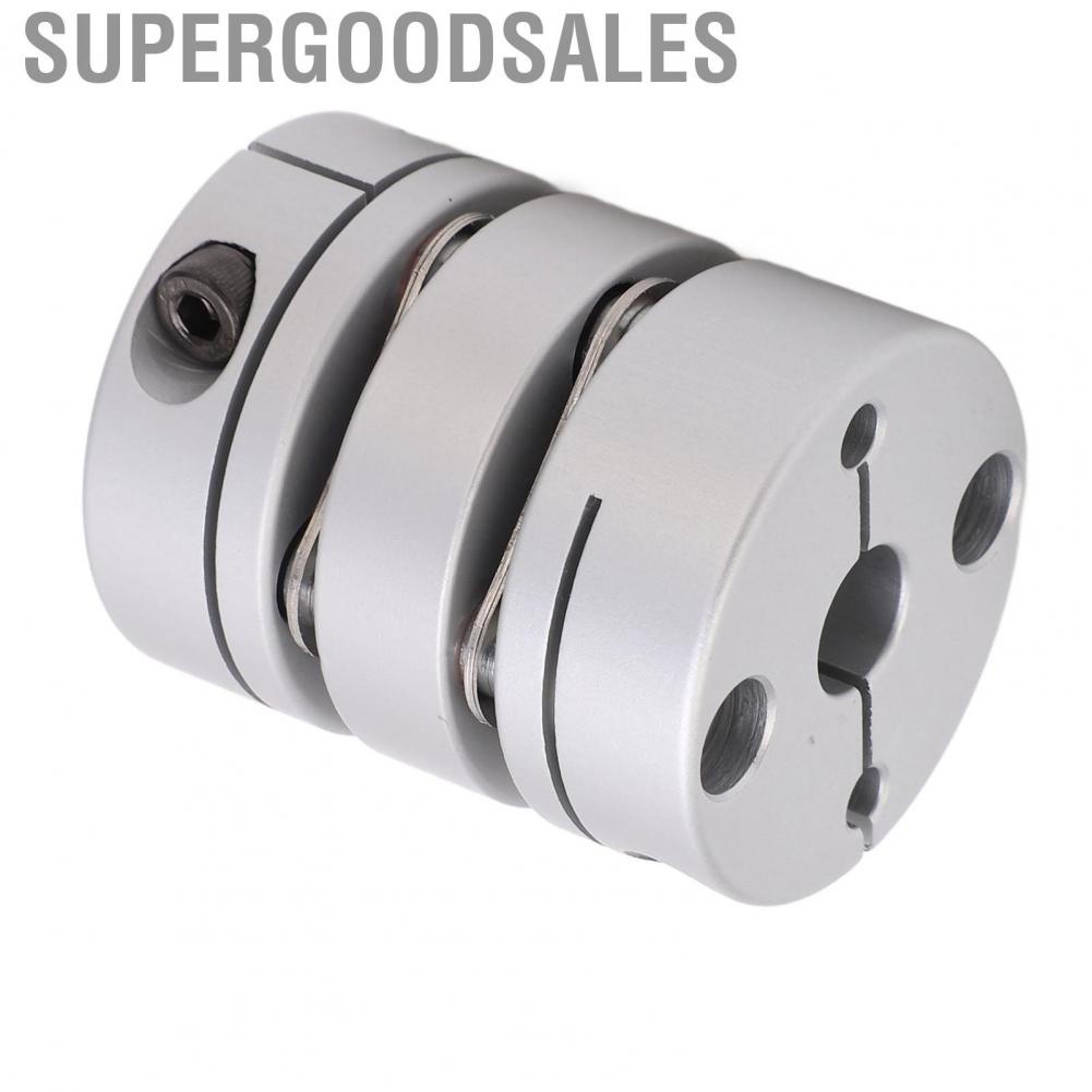 Supergoodsales Shaft Coupler Aluminum Alloy Hub  Double Coupling for Encoder