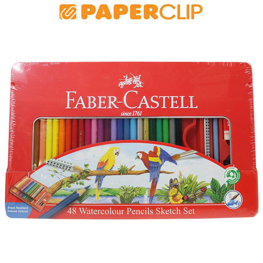 

PENSIL WARNA FABER CASTELL WATERCOLOR 115939 48C TINCASE