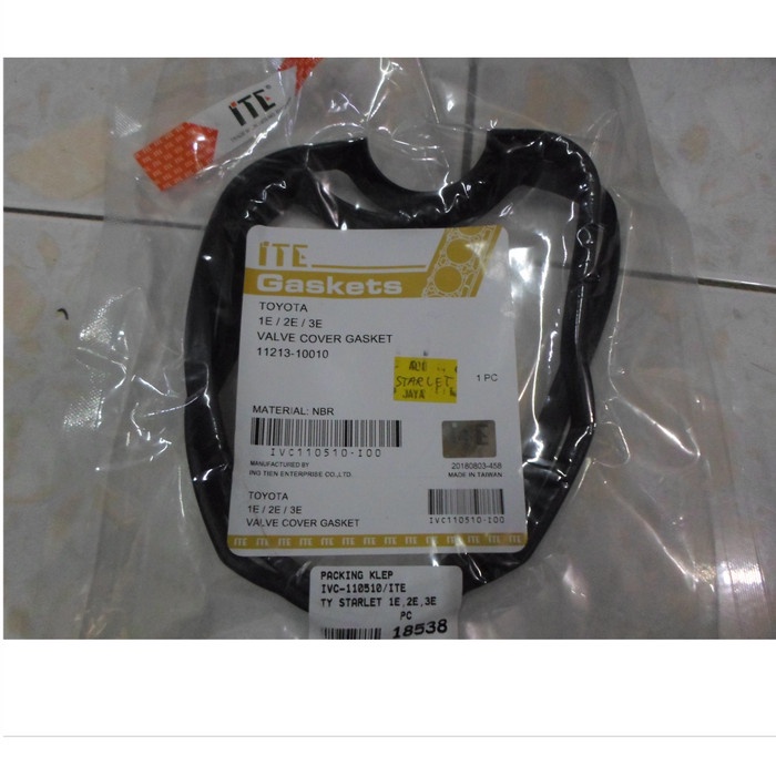 SPAREPART OTOMOTIF- Packing Klep/ Tutup Klep Toyota Starlet ITE -KOMPONEN AKSESORIS