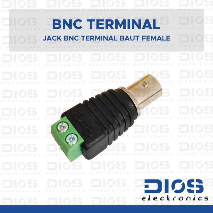 Jack BNC Female Terminal Baut CCTV