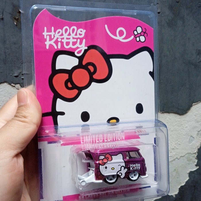 TERBARU Hot Wheels Kool kombi custom Hello Kitty