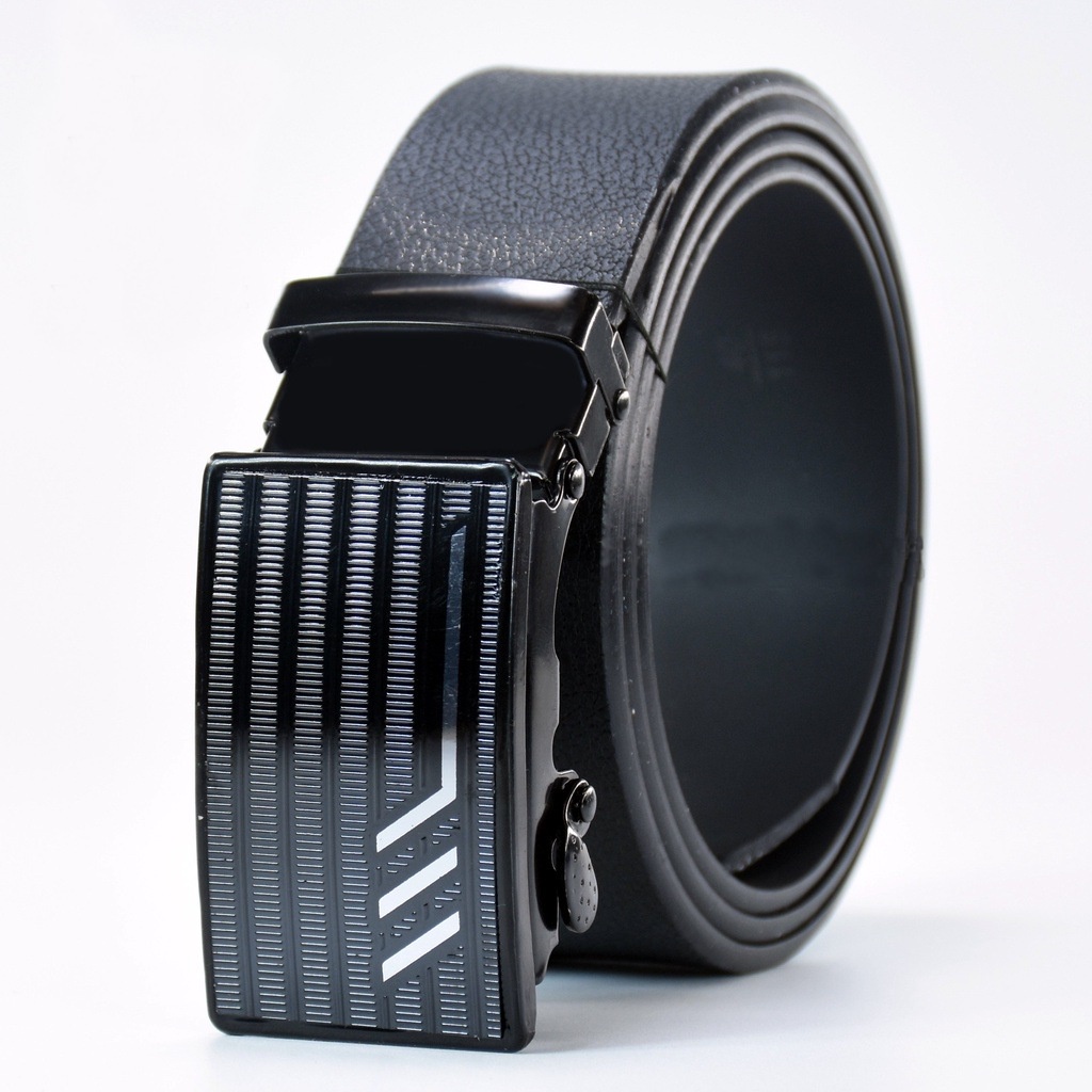 BERKAT- IKAT PINGGANG KULIT KEPALA BESI GESPER PRIA KULIT KEPALA BAHAN BESI SABUK PRIA KULIT