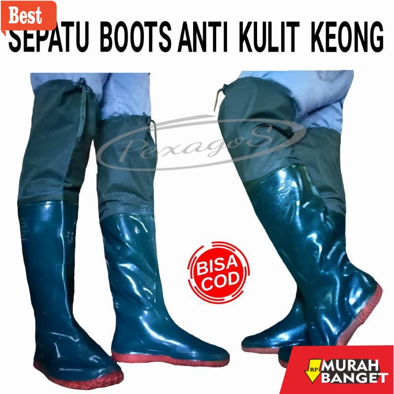 Boot pria terbaru- SEPATU SAWAH SEPATU BOOT SAWAH ANTI AIR SEPATU BOOT KARET SEPATU BOAT KARET SEPAT